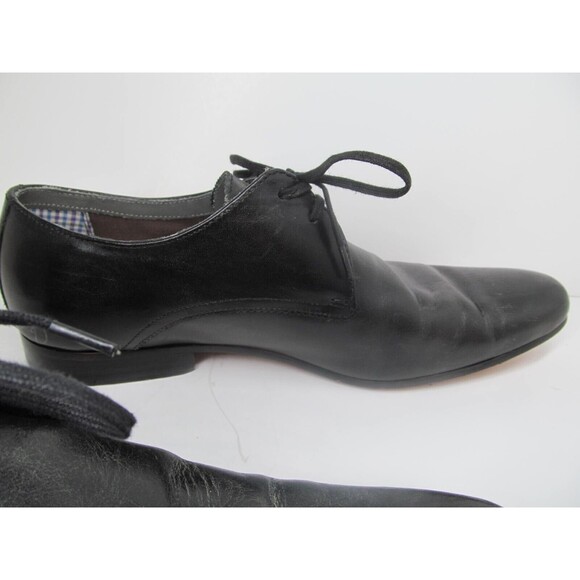 Ted Baker Haked 4 Mens Black Leather Lace Up Derbys Size US 8 EUR 41 - Picture 11 of 16